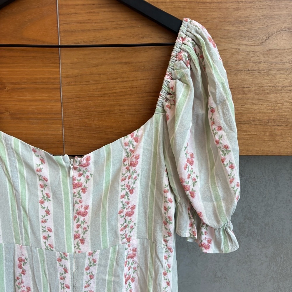 WEWOREWHAT ROSEWOOD MIDI DRESS, SIZE 8 - Picture 14 of 15